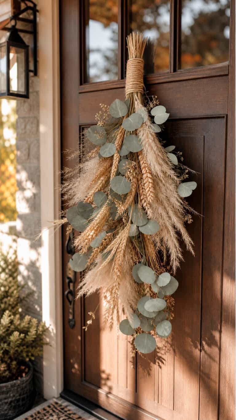 Classic Eucalyptus and Wheat Bundle Swags