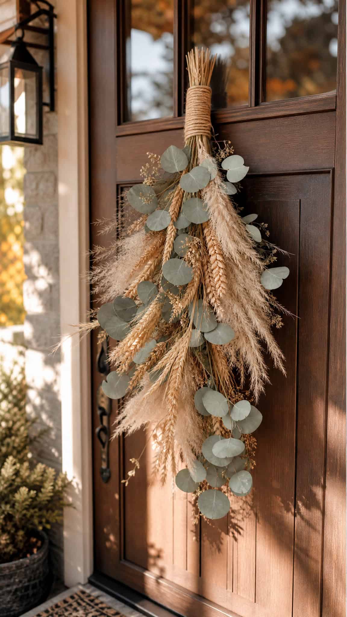 Fall Swags For Front Door Ideas That Feel Elegant And Rustic