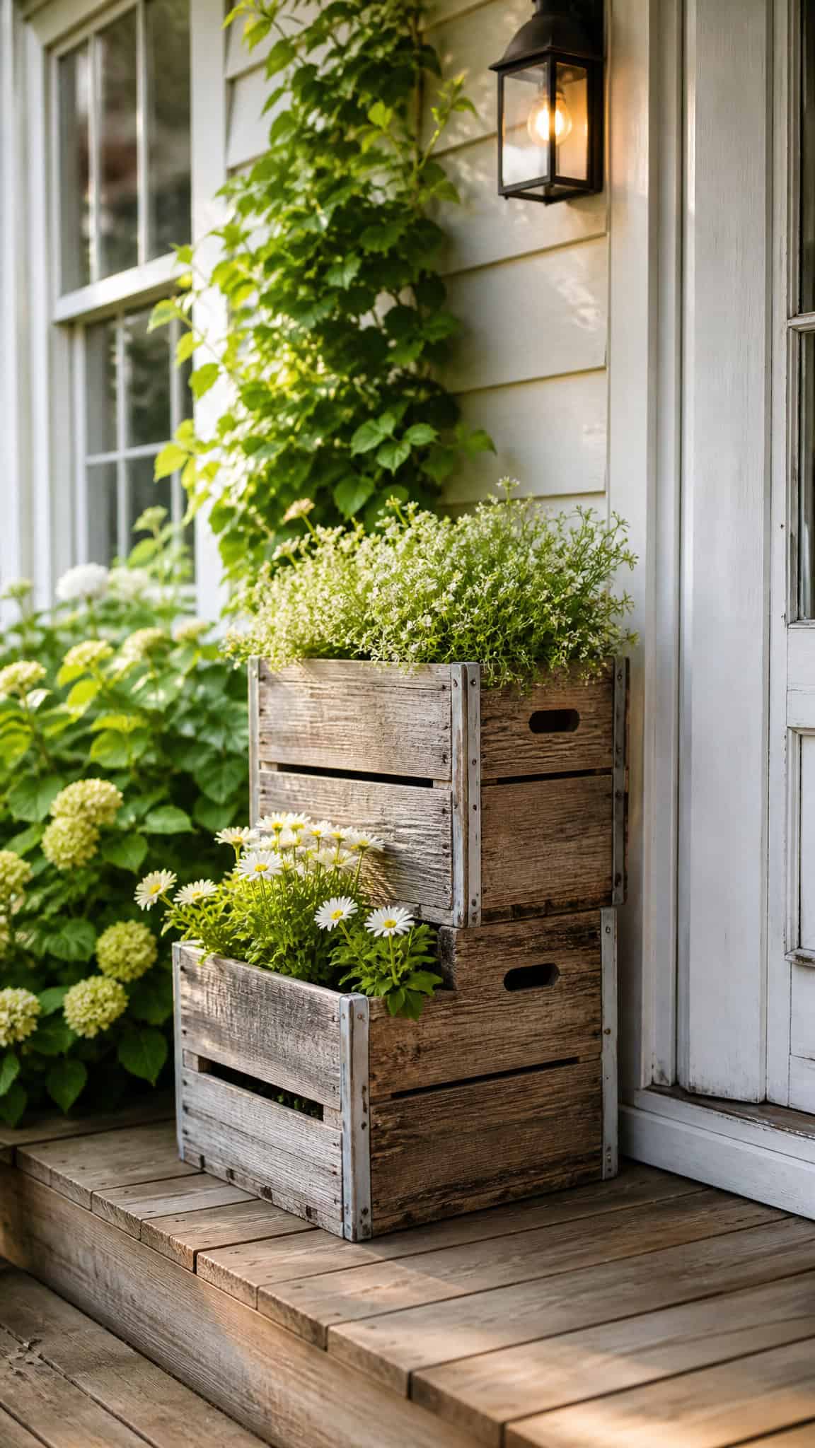 Why Wooden Crates Are Perfect for Summer Porch Decor