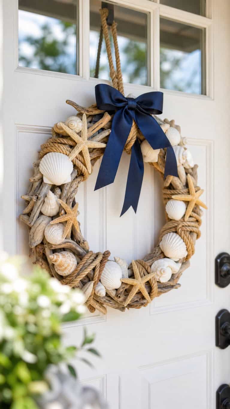 Coastal and Nautical Summer Wreaths