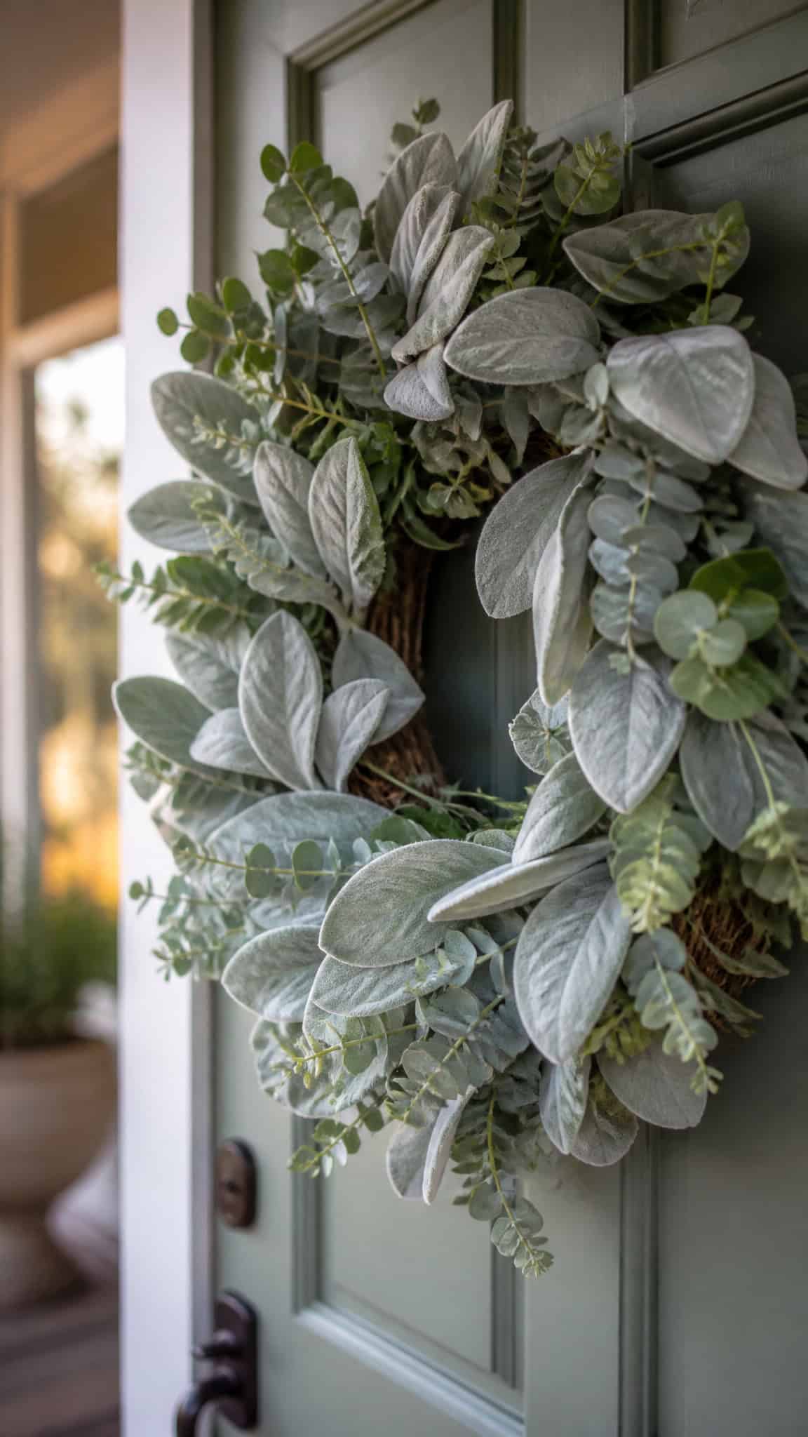 Lambs Ear and Greenery Mix
