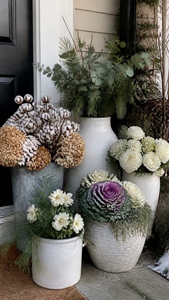 Bring in Winter Florals and Natural Accents