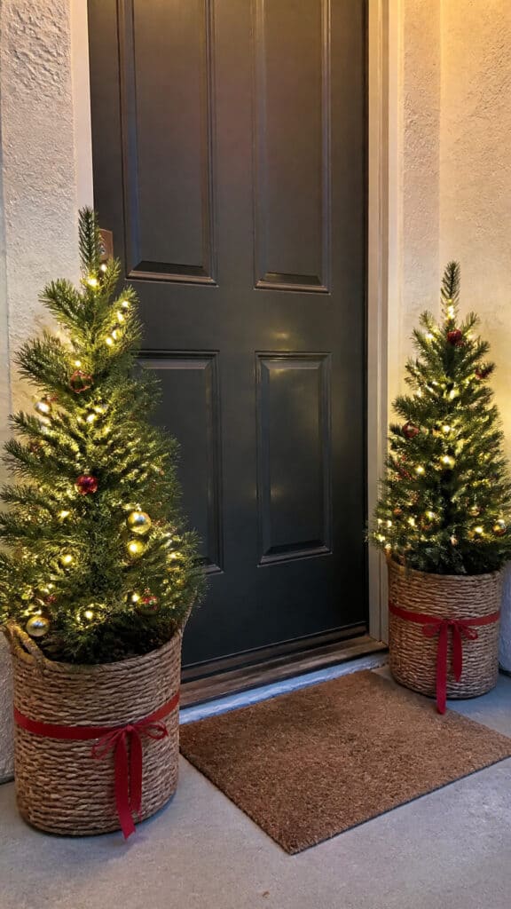 Miniature Potted Christmas Trees