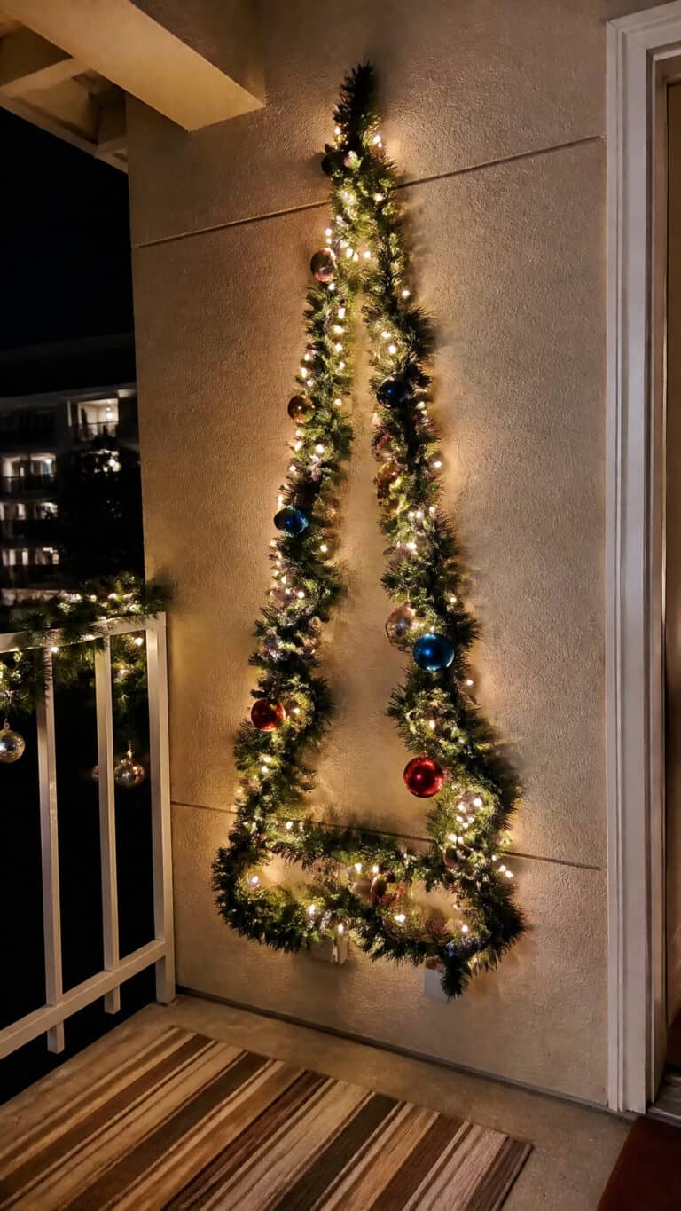 Vertical Christmas Tree Alternative