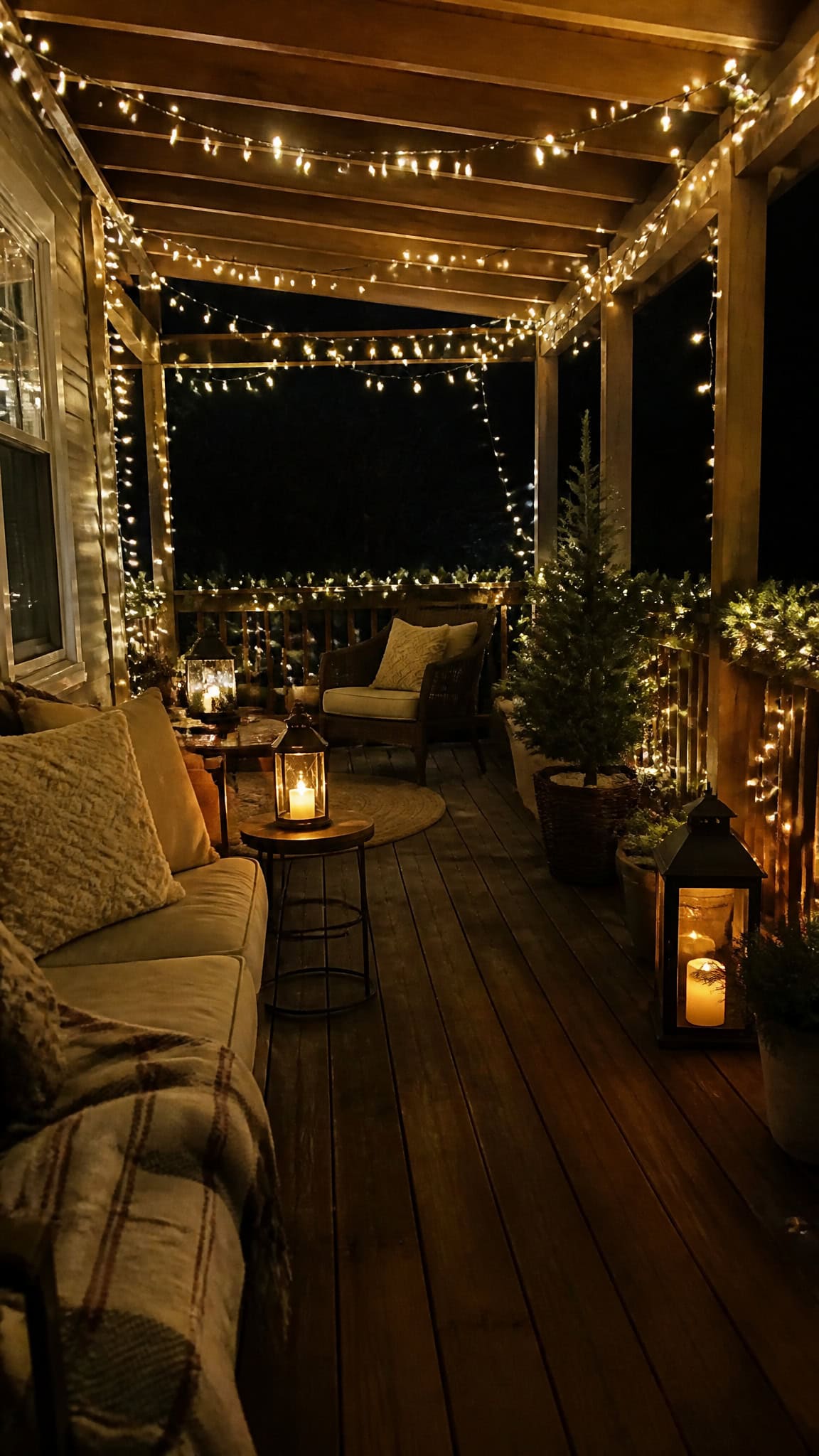 Start with a Foundation of Twinkling Lights