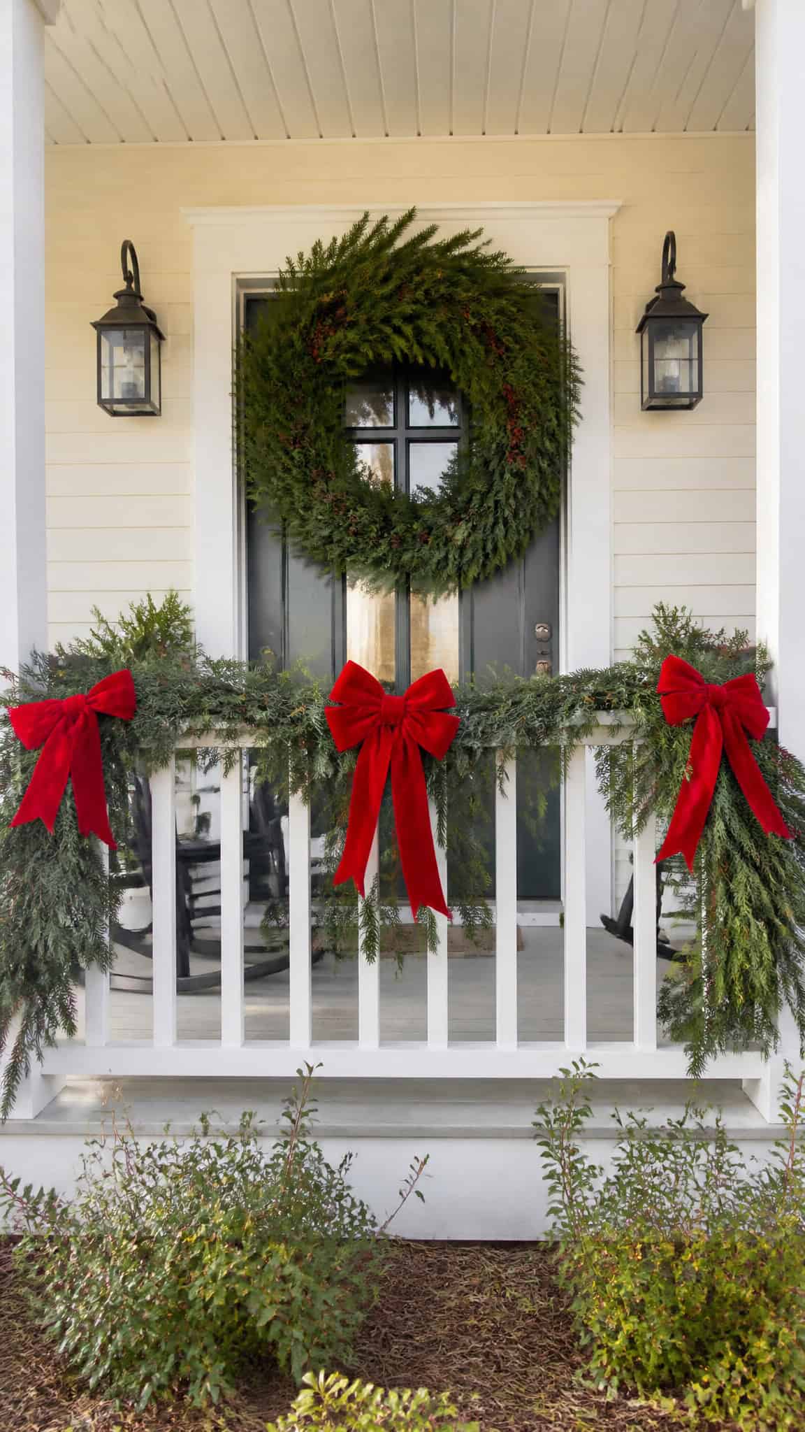 Go Big with Oversized Wreaths and Garland