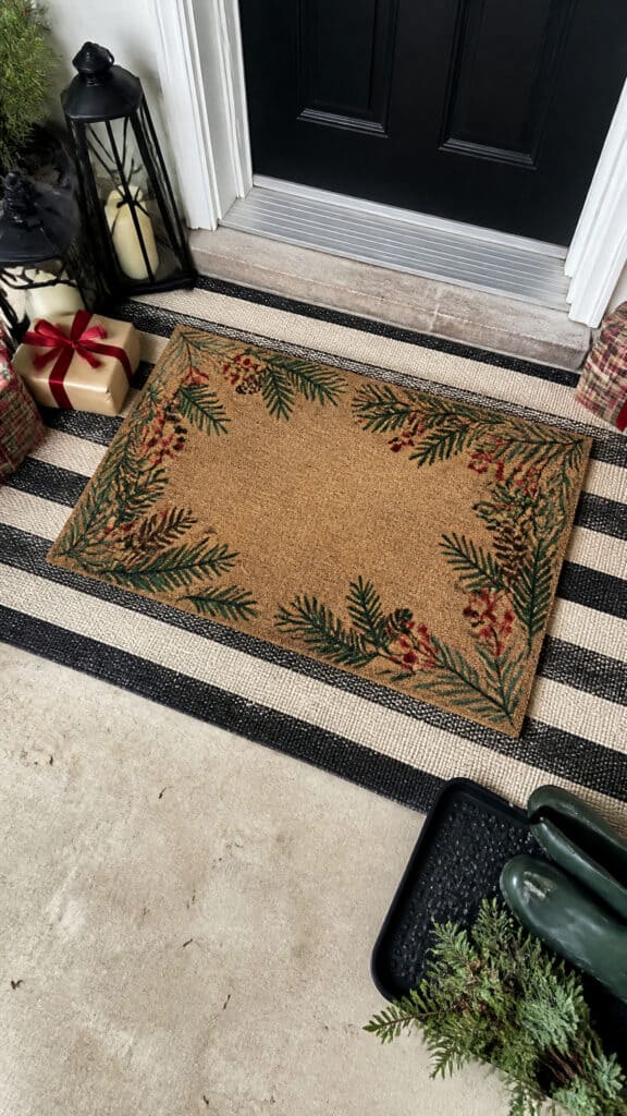 Incorporate Festive Doormats and Floor Decor