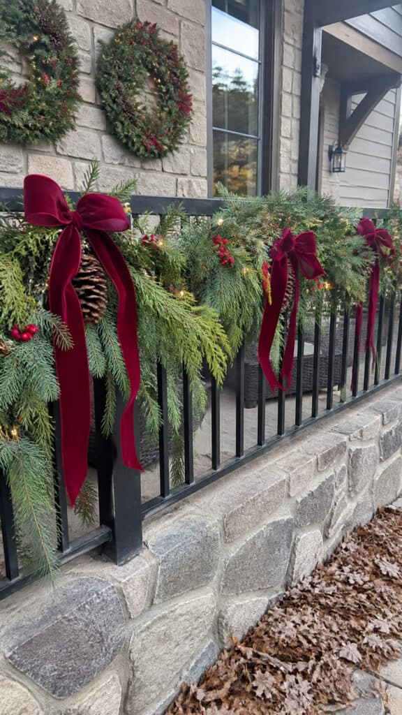 Add Festive Garlands and Wreaths