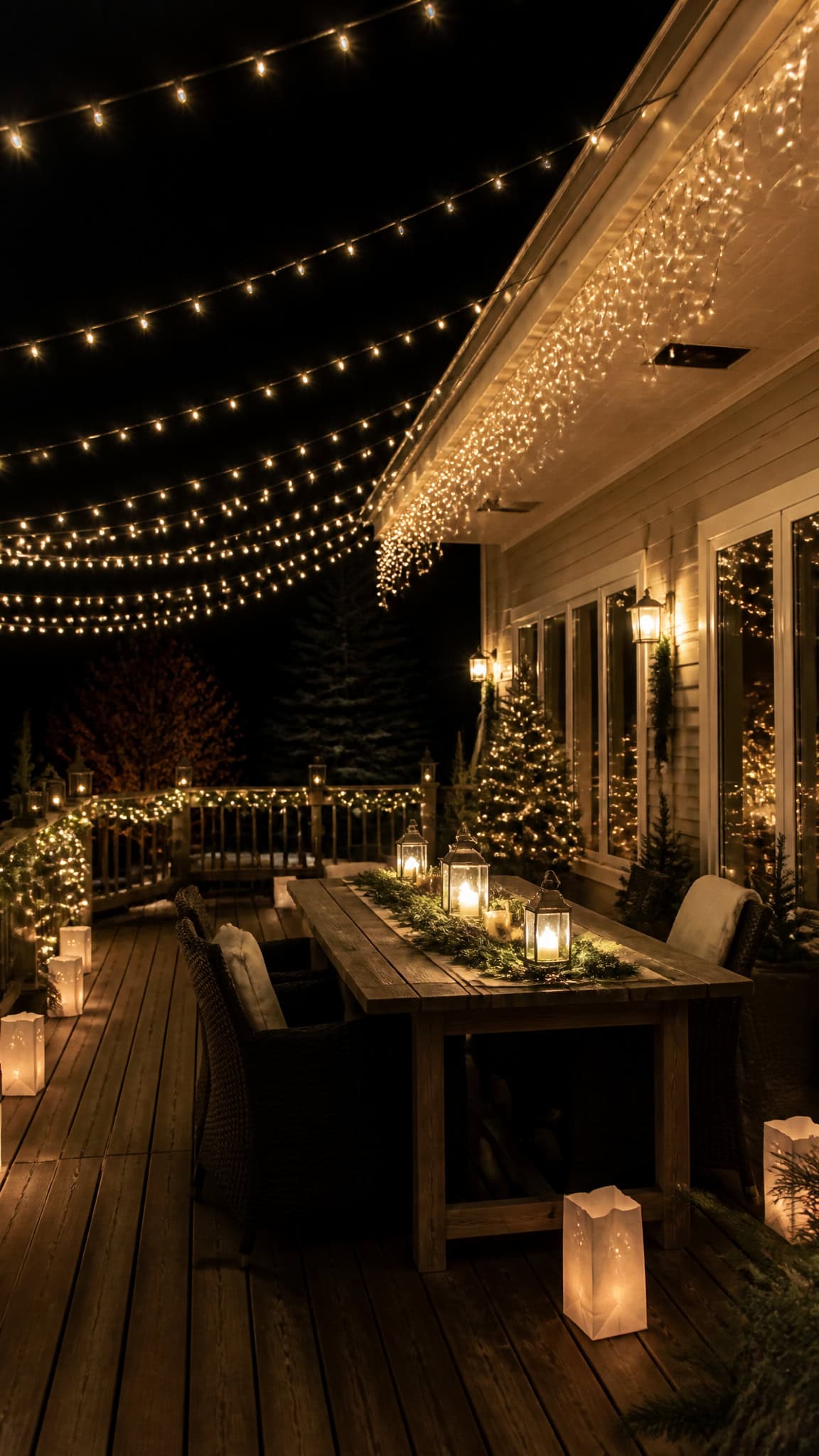 Start with Magical String Lights and Luminaries