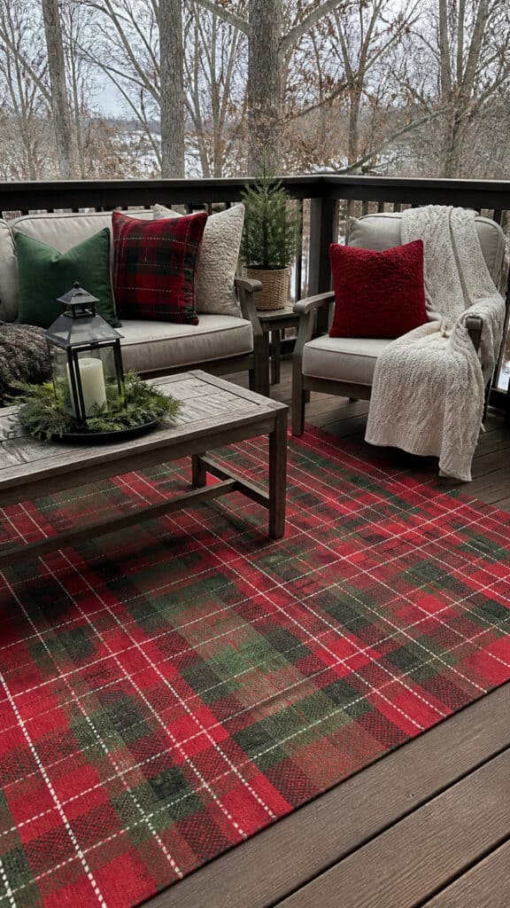 Cozy Outdoor Rugs and Textiles