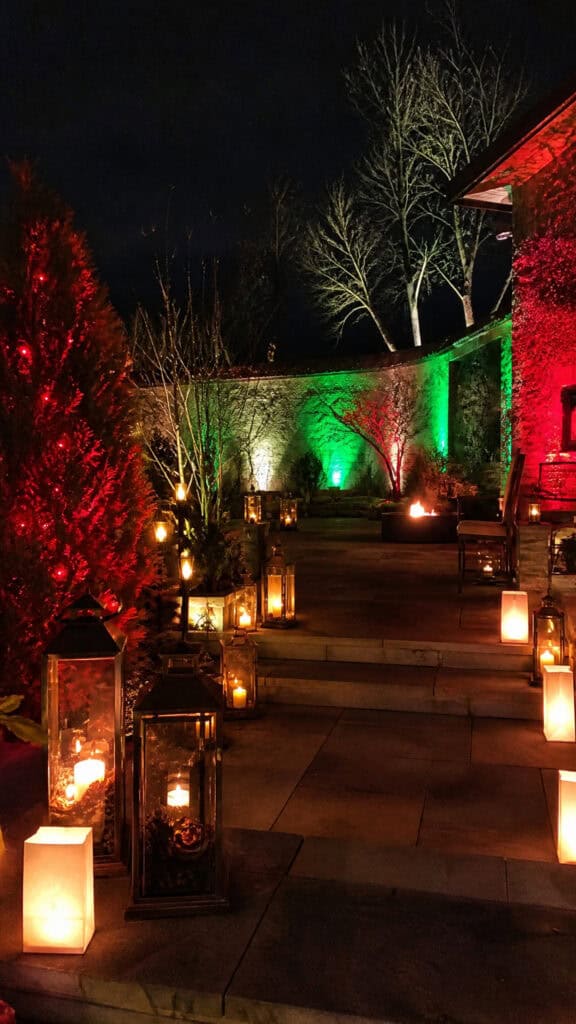 Festive Lighting Features and Luminaries