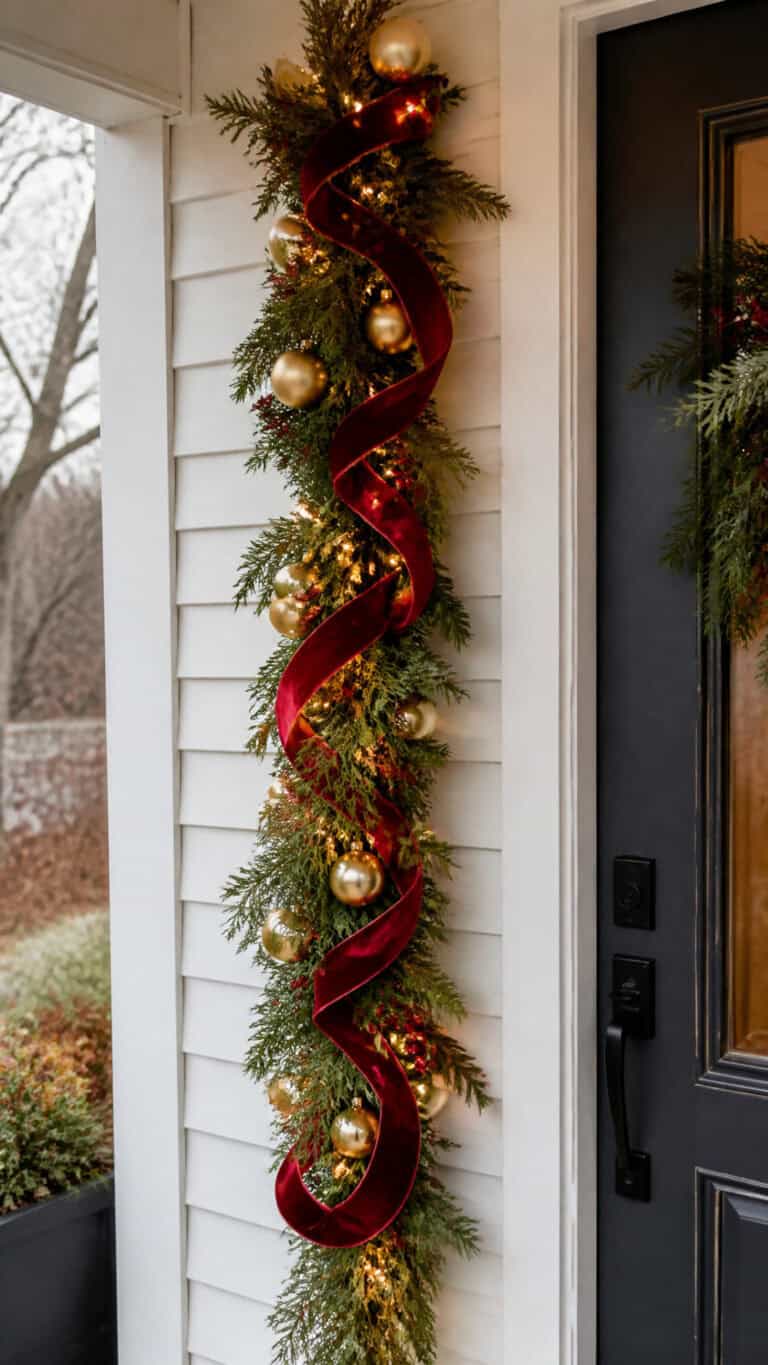 The Vertical Garland Wall