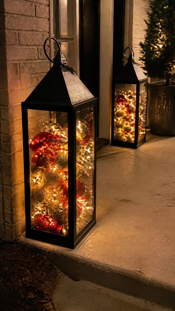 Lanterns Filled with Festive Goodies