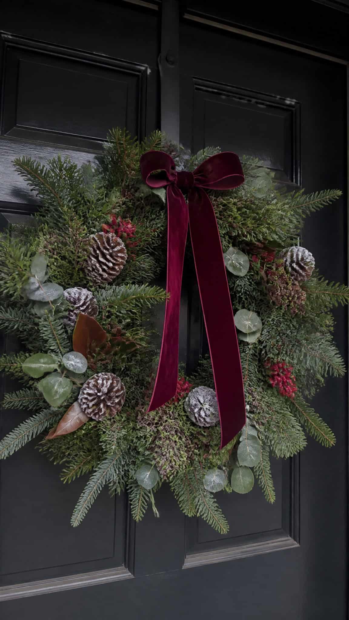 Start with a Stunning Wreath as Your Focal Point