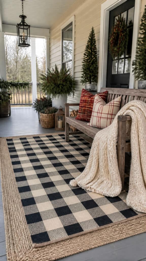 Cozy Textiles and Layered Rugs