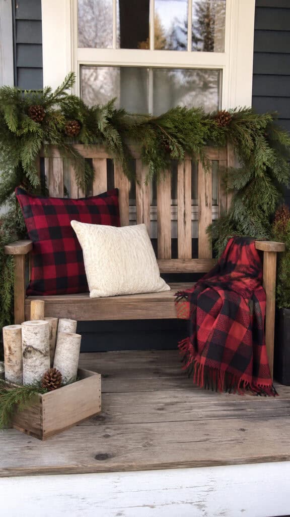 Classic Evergreen and Plaid Perfection