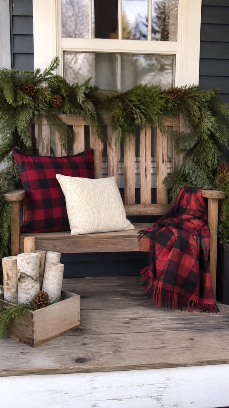 Classic Evergreen and Plaid Perfection