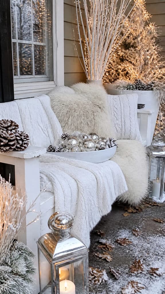 Winter Wonderland White and Silver Elegance
