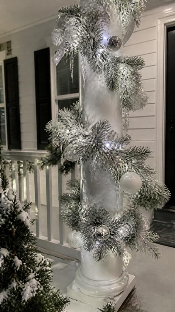 Elegant All-White Winter Wonderland