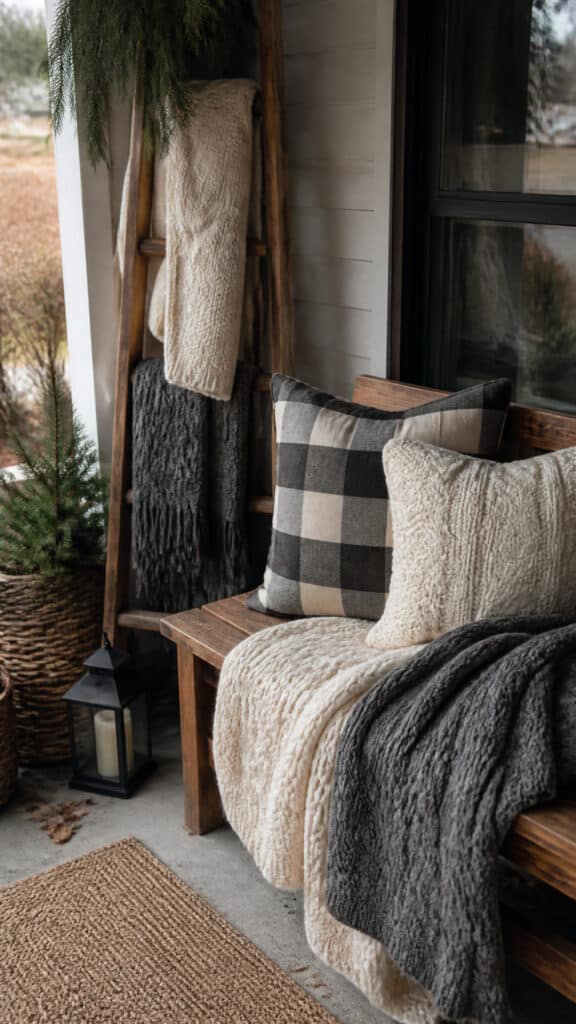 Layer Cozy Textures and Fabrics