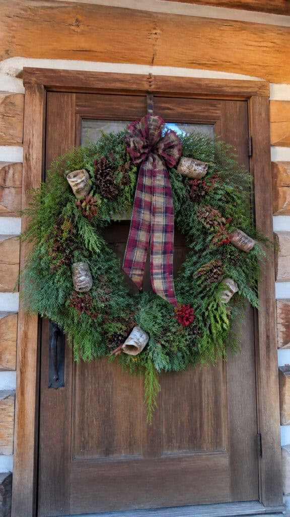 Oversized Wreath With Natural Elements