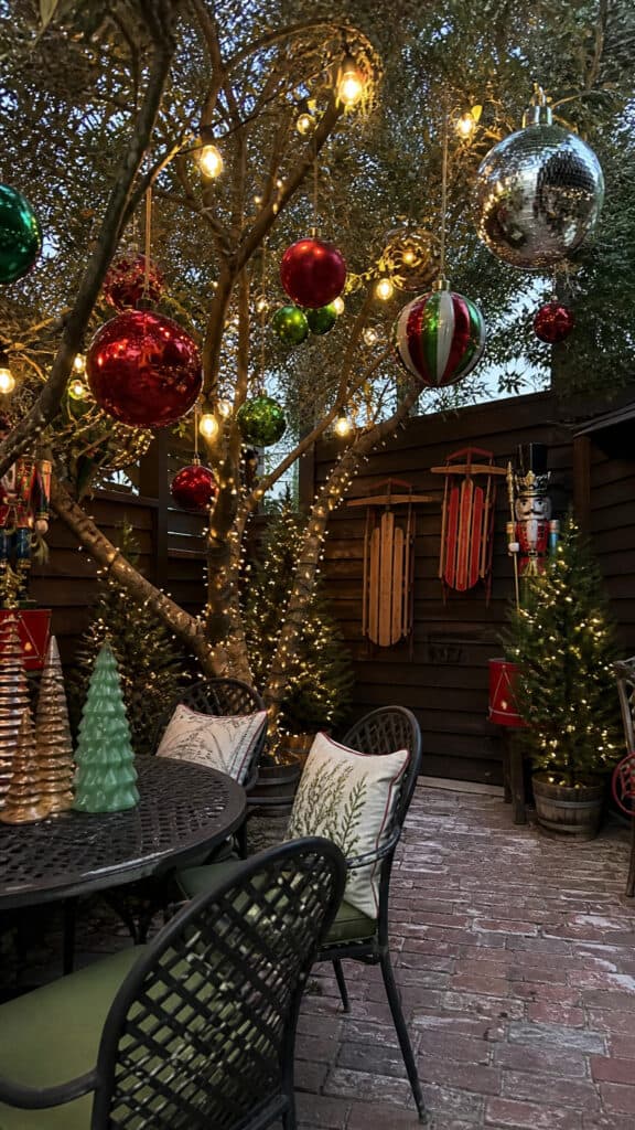 Add Whimsical Outdoor Christmas Decorations