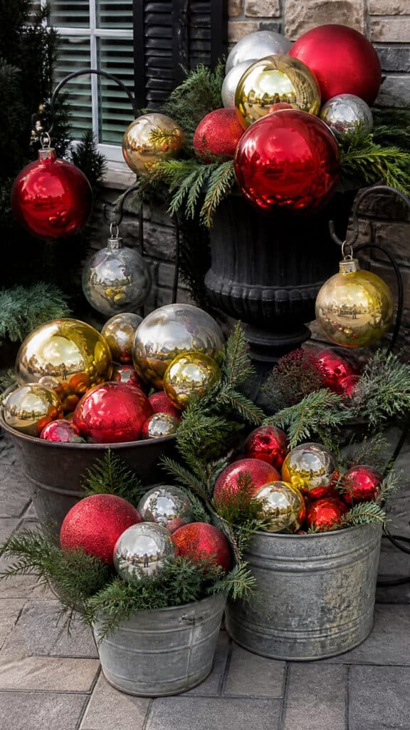 Oversized Ornament Displays