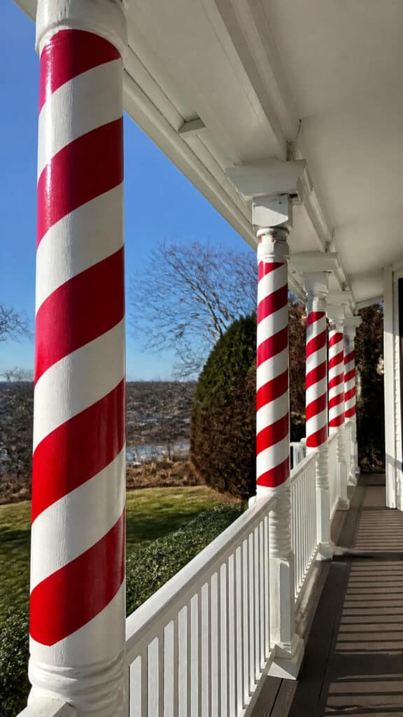 Candy Cane Striped Wrapping