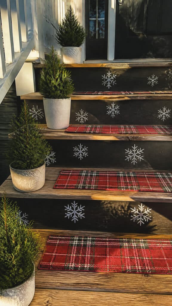 Stair Risers and Treads Decoration