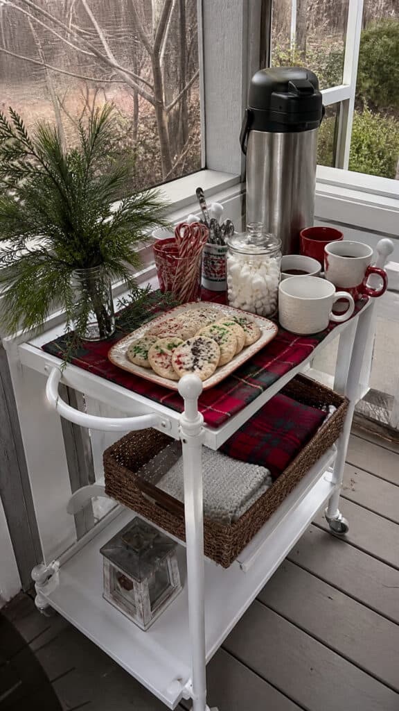 Create a Hot Cocoa and Cookie Station