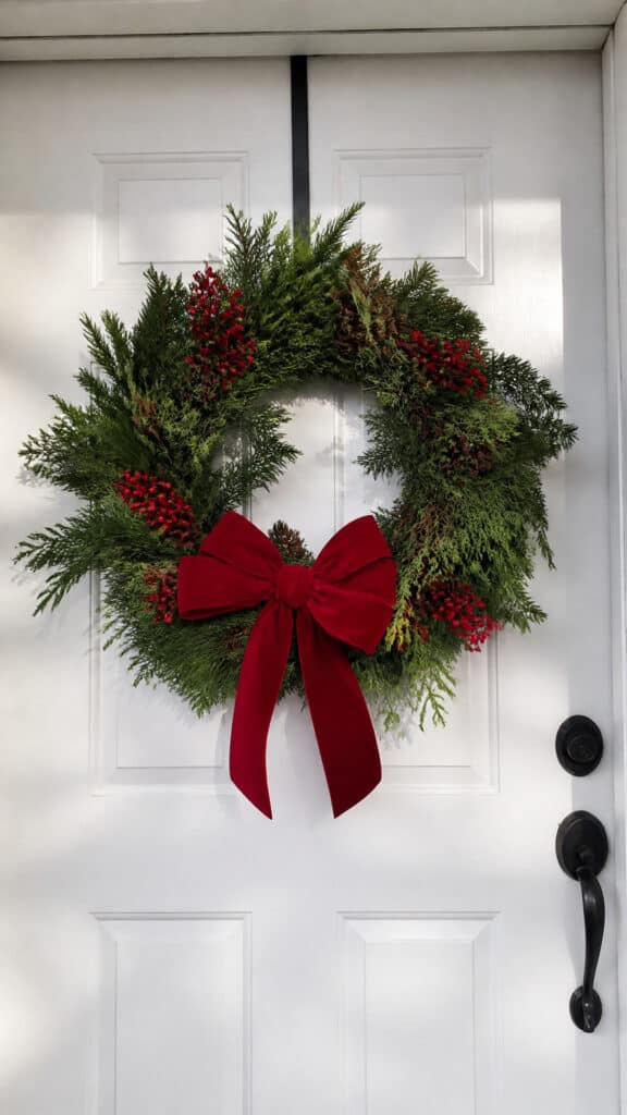 Start with a Statement Wreath as Your Focal Point