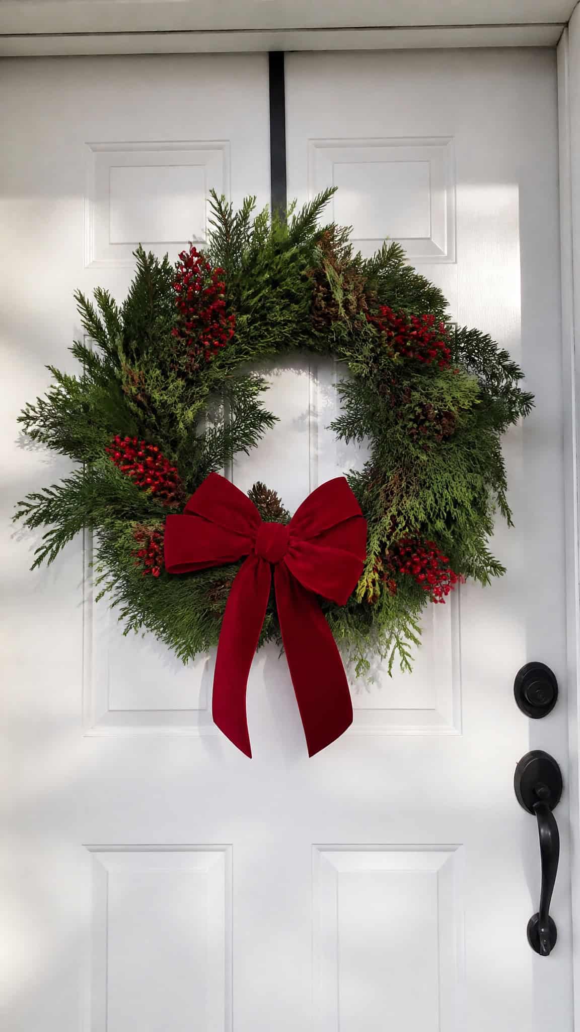 Start with a Statement Wreath as Your Focal Point