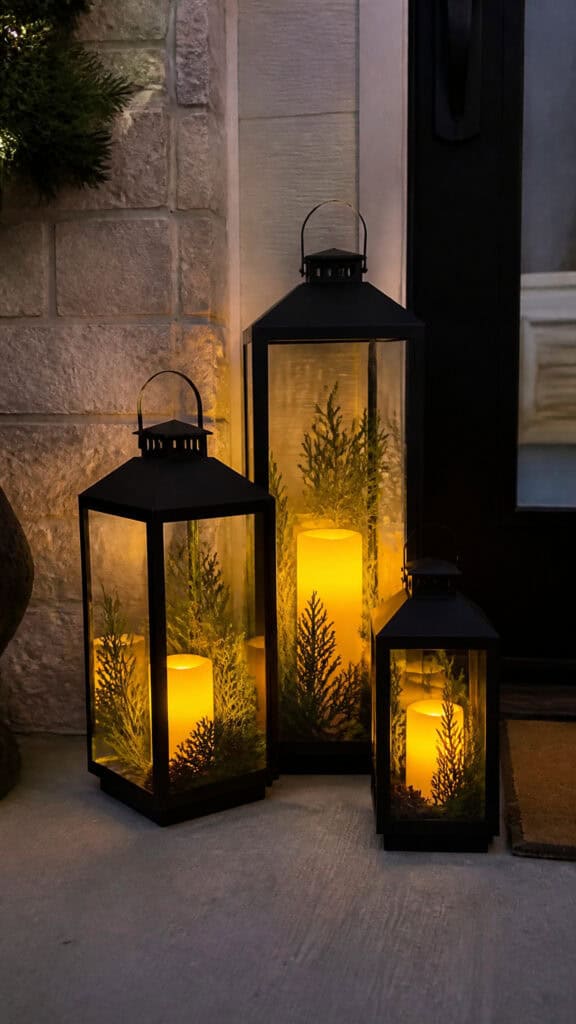 Incorporate Lanterns with Candles or Lights