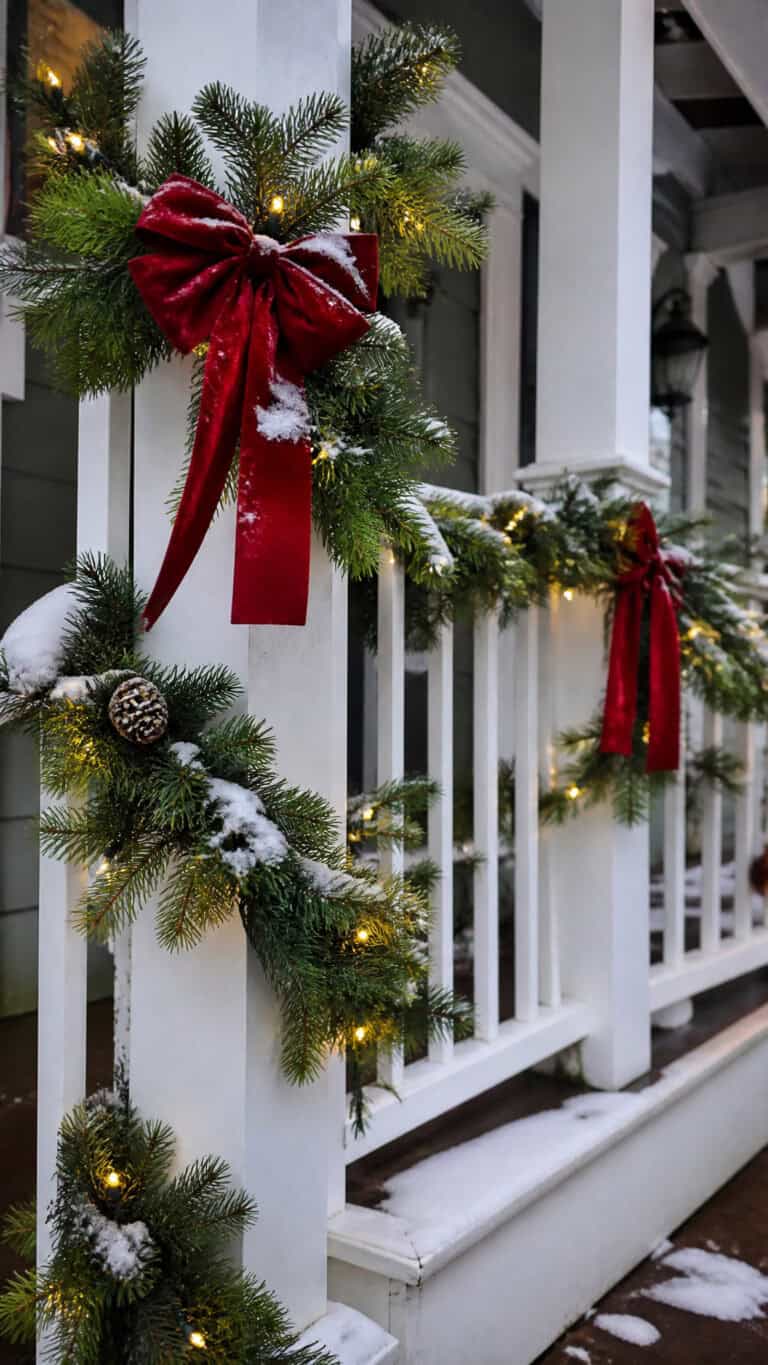 Weather-Resistant Garland and Greenery