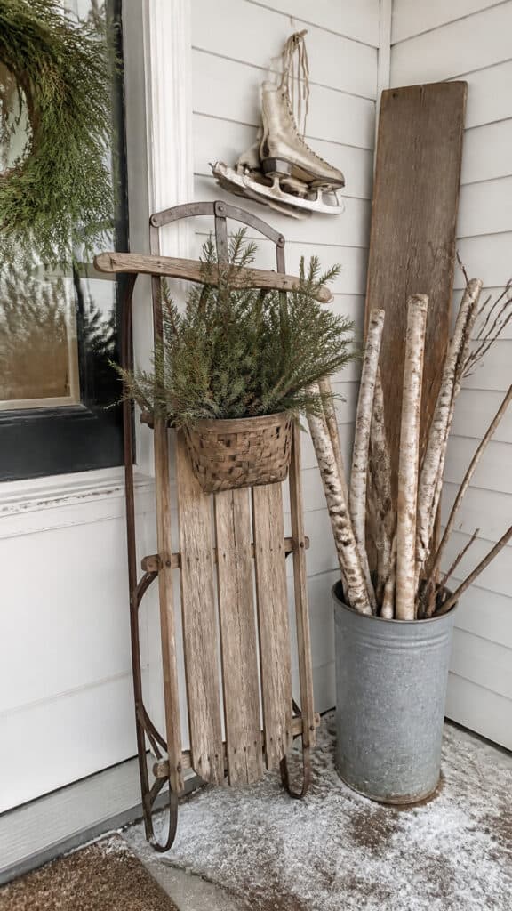 Add Winter Signage and Accents
