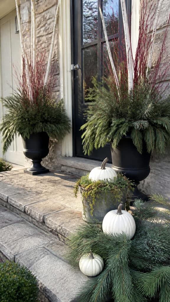 Winter Planters and Urns