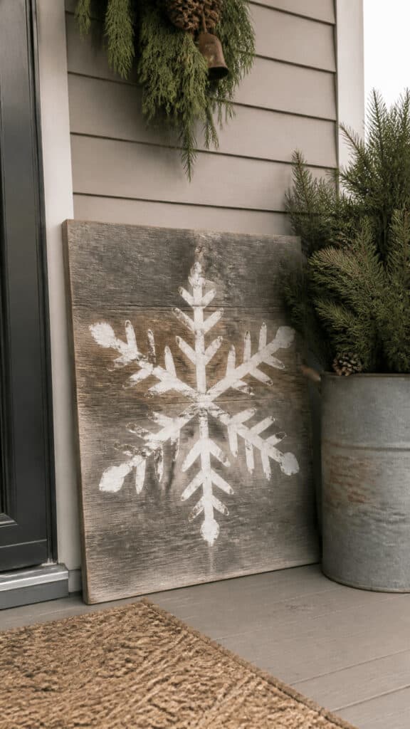 Incorporate Winter-Themed Signs and Art