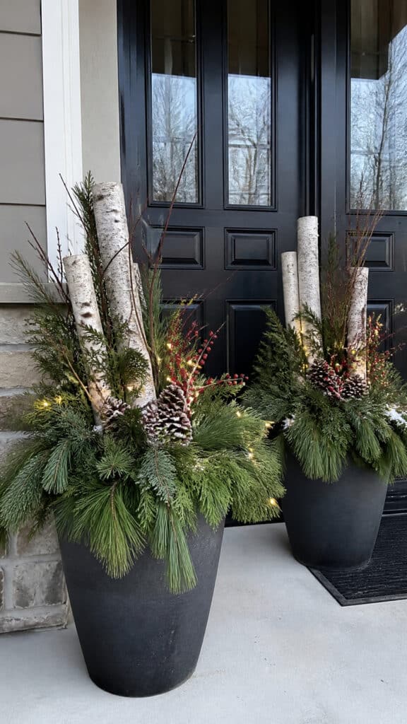 Create Welcoming Winter Planters