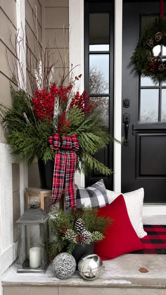 Add Pops of Color with Winter Accents