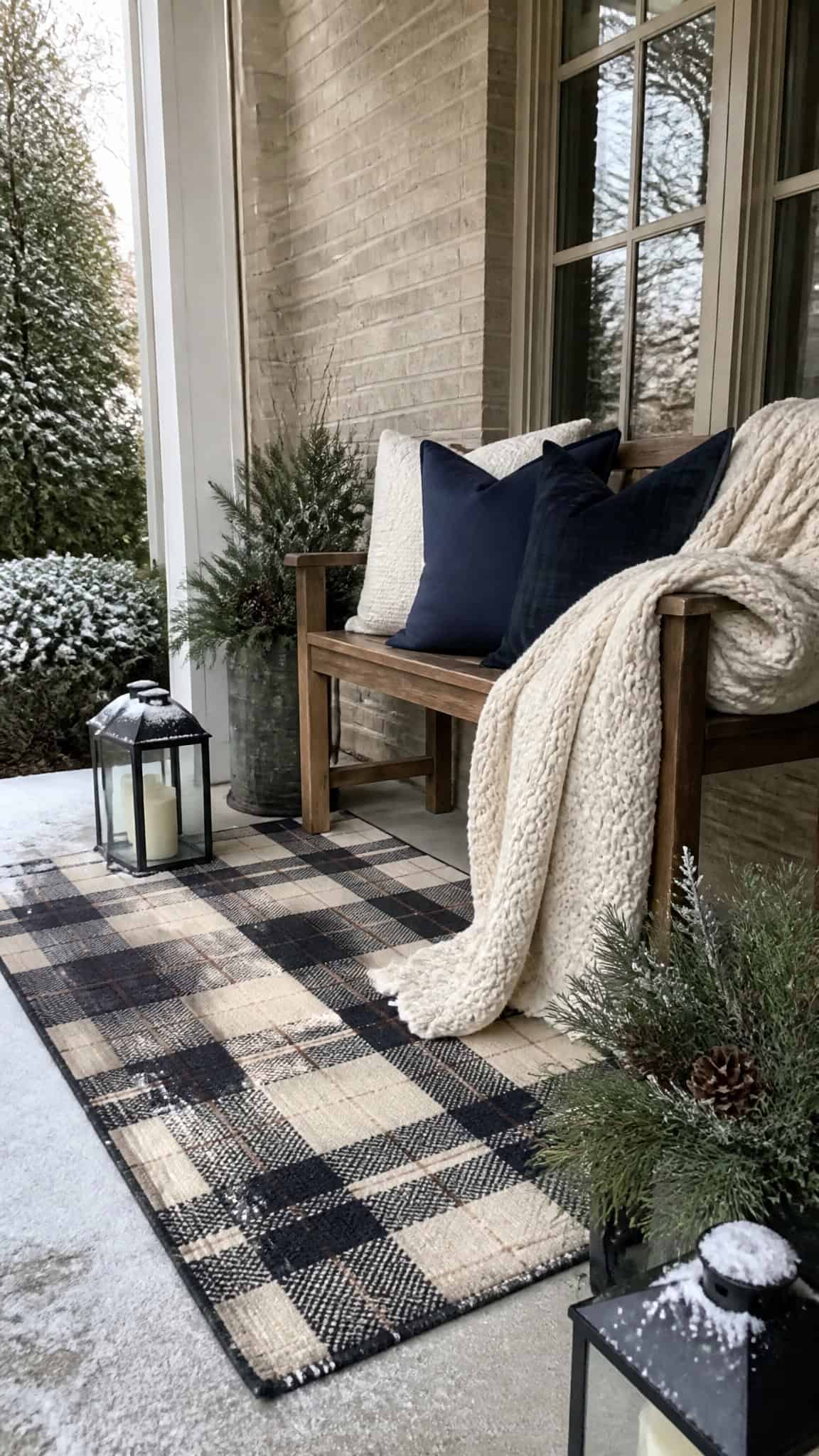 Layer Cozy Textiles and Rugs for Warmth