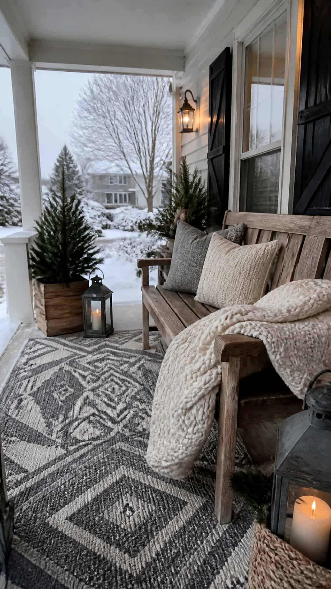 Layer Cozy Textiles and Winter Rugs
