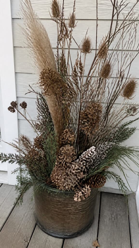 Foraged Natural Winter Wonderland