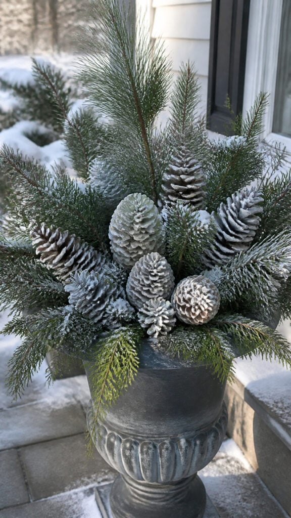 Frosted Pinecone Paradise