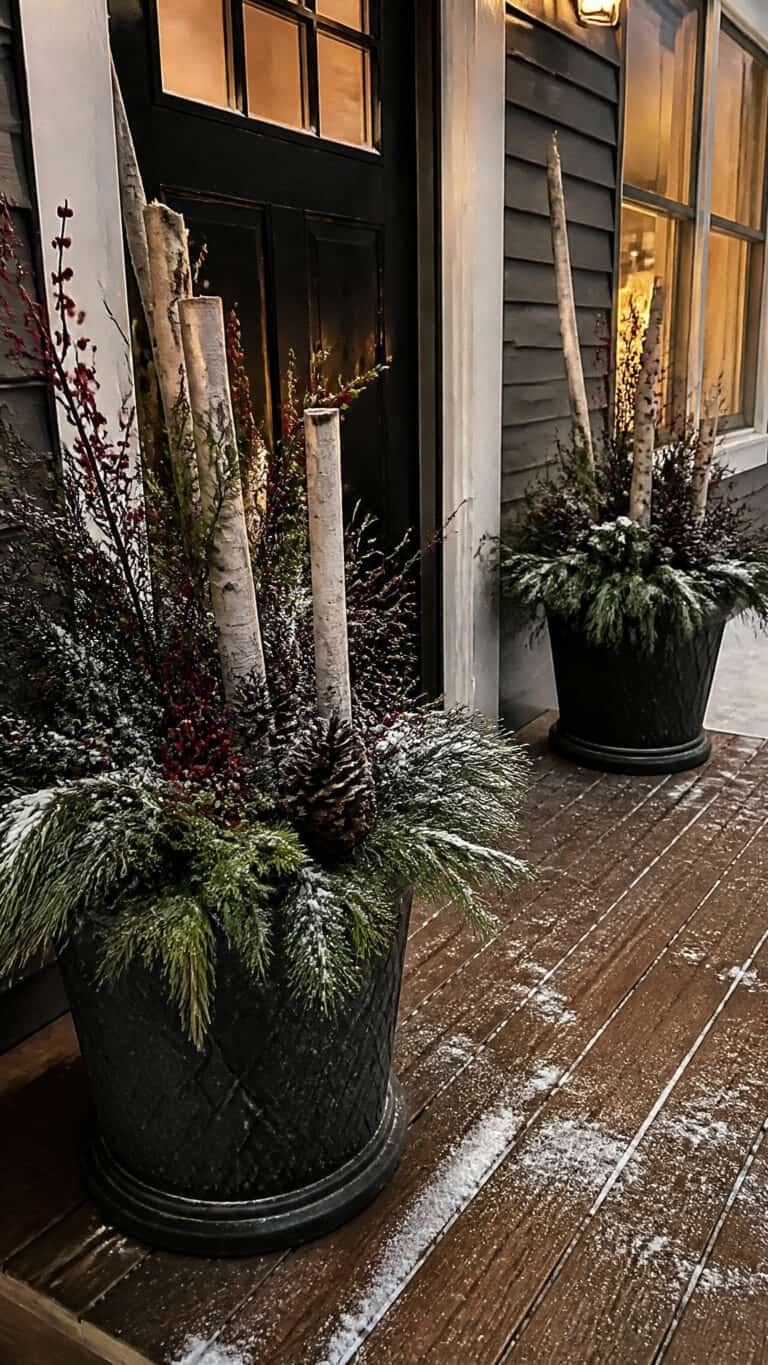Why Winter Porch Pots Are a Game-Changer