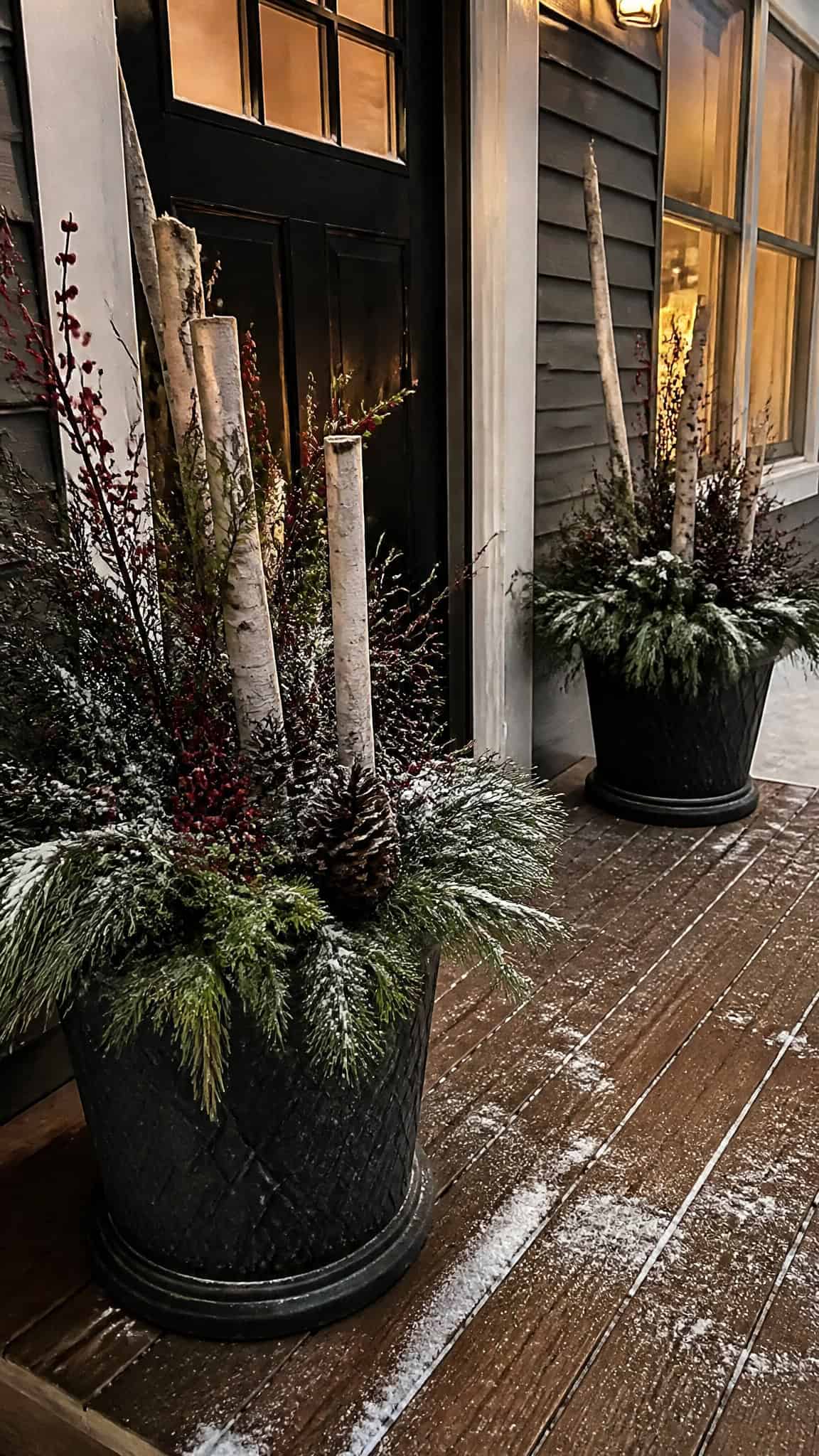 Why Winter Porch Pots Are a Game-Changer